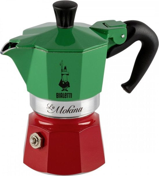 Cafetières Bialetti Bialetti - La Mokina Tricolore - Cafetière Italienne Moka MOKINA1TZ
