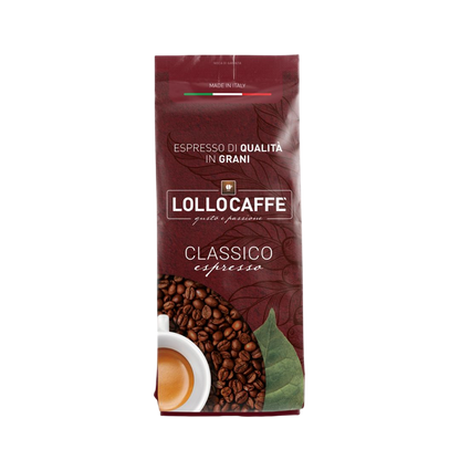 Italian coffee beans, Naples roast - Lollo Caffè Classico - 1kg