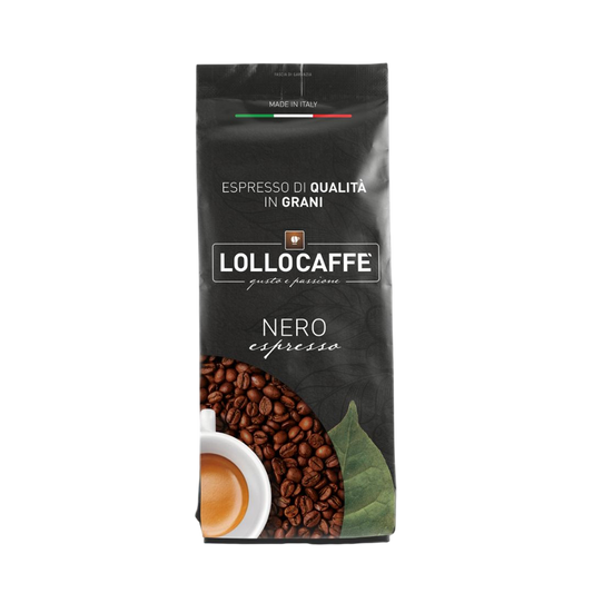 Espresso koffiebonen, Naples roast – Lollo Caffè Nero - 1kg