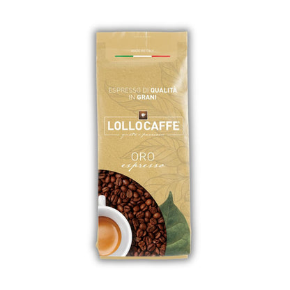 Café en grains COMBO PACK 3kg - Lollo Caffè Nero + Classico + Oro- Café en grains, torréfaction de Naples LOLLOCOMBO3KG
