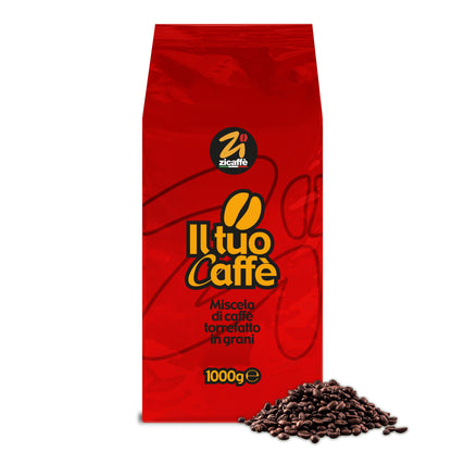 Home Featured Pack Volume Café en grains - Zicaffè Il Tuo Caffè - 4kg ZICILTC1X4KG