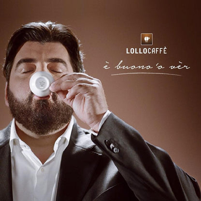 Dosettes papier ESE 100 Dosettes café ESE - Lollo Caffè Dek (Décaféiné, 44mm) LOLDECESE100