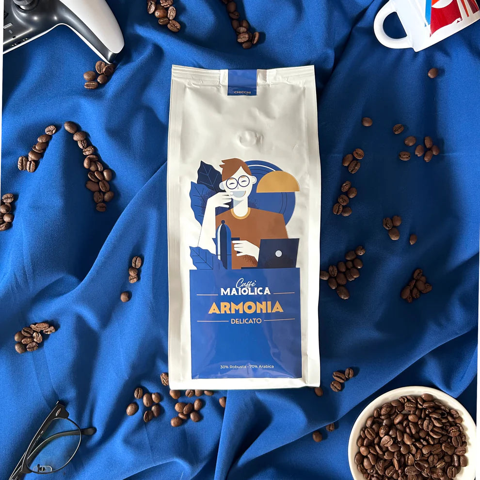 Caffè Maiolica Armonia - Artisanal coffee beans - 500gr