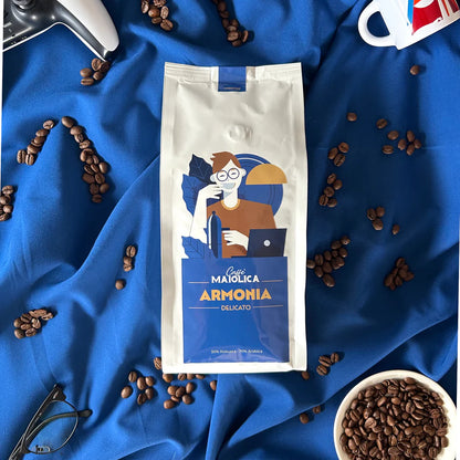 Caffè Maiolica Armonia - Artisanal coffee beans - 500gr