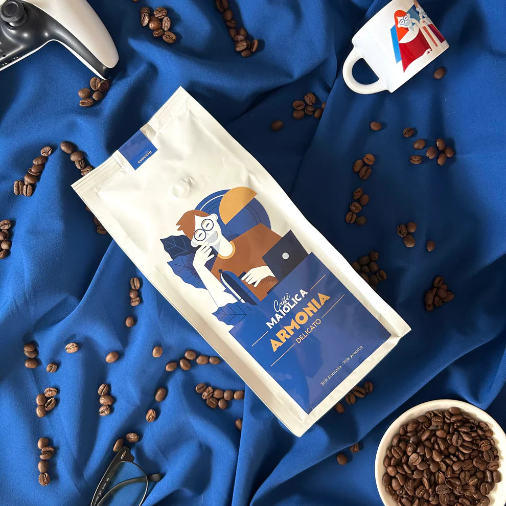Caffè Maiolica Armonia - Artisanal coffee beans - 500gr
