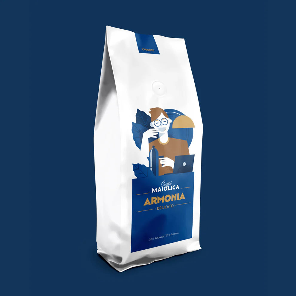 Caffè Maiolica Armonia - Artisanal coffee beans - 500gr