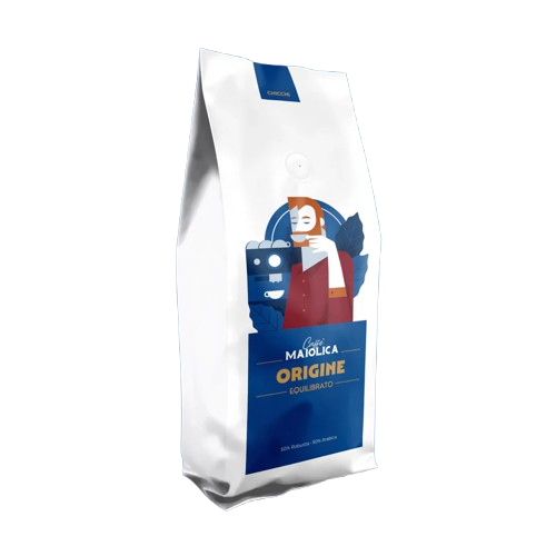 Caffè Maiolica Origine - Café en Grains Artisanal des pouilles - 500gr