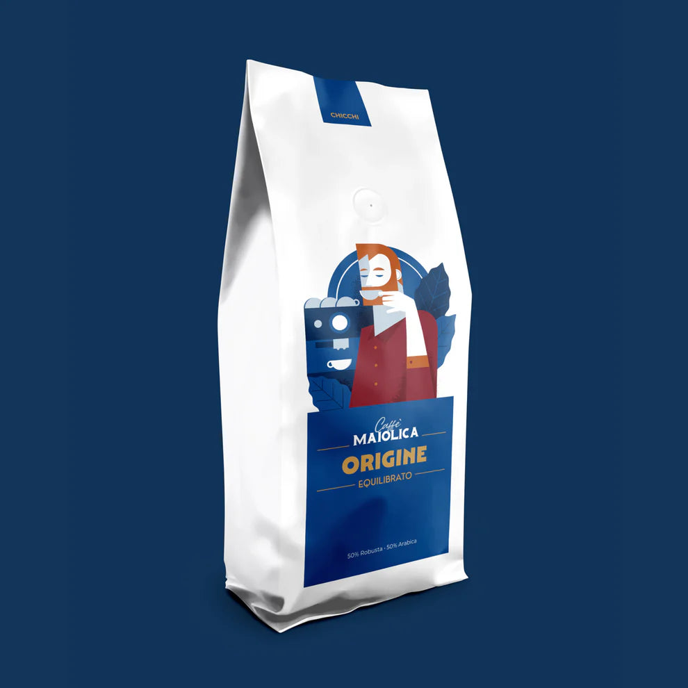 Caffè Maiolica Origine - Artisanal Coffee Beans - 500gr