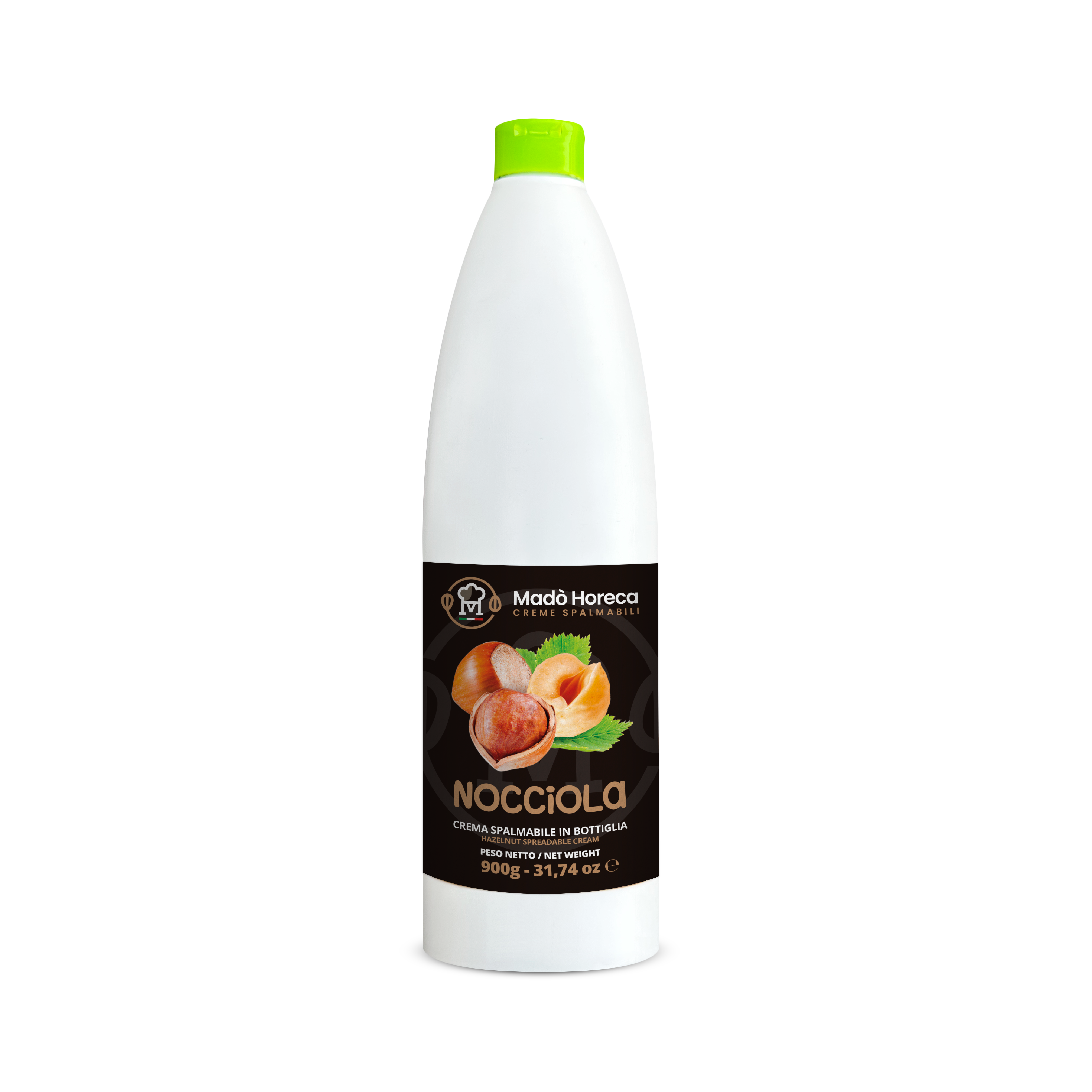 Hazelnootcrème - Mado' Italië - Fles van 900 g