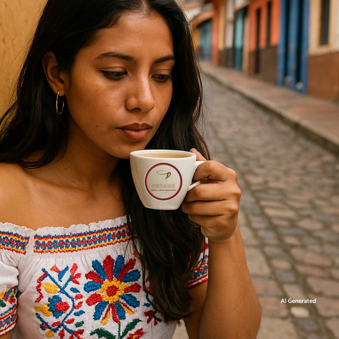 100% Arabica koffie uit Colombia - Italian Coffee 10 capsules compatibel met Nespresso ®