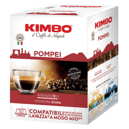 Kimbo Pompeii for Lavazza a Modo Mio - Compatible coffee capsules - 50 pieces