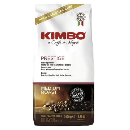 Coffee beans - Kimbo Caffè Prestige 1KG - Professional Line