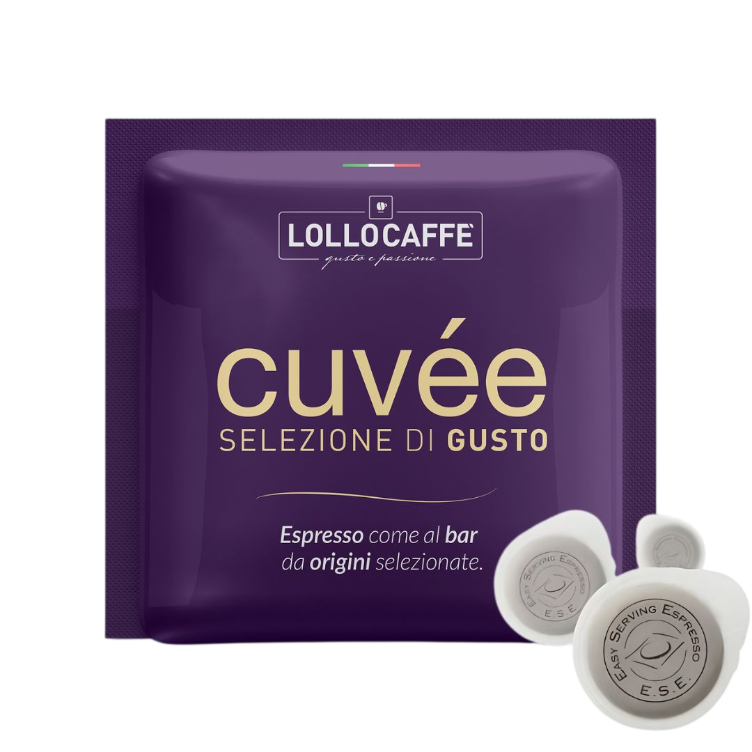 Lollo Caffè Gran Cuvée – ESE Papieren Pads 44 mm - 100 stuks