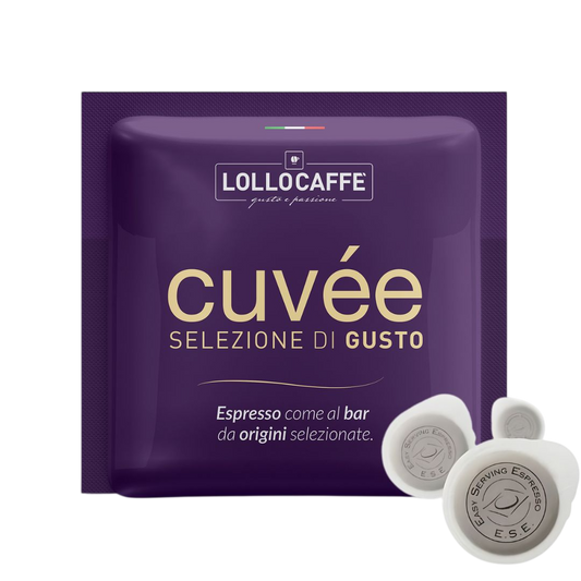 Lollo Caffè Gran Cuvée – ESE Papieren Pads 44 mm - 100 stuks