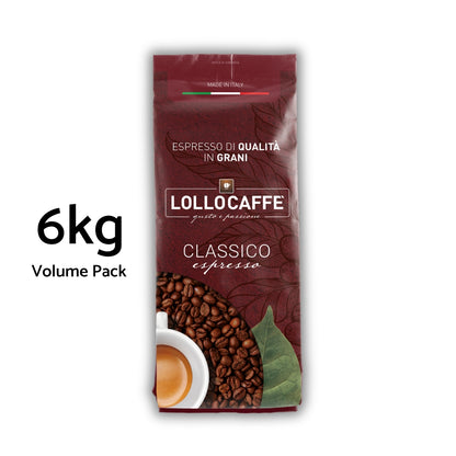 Italian coffee beans, Naples roast - Lollo Caffè Classico - 1kg