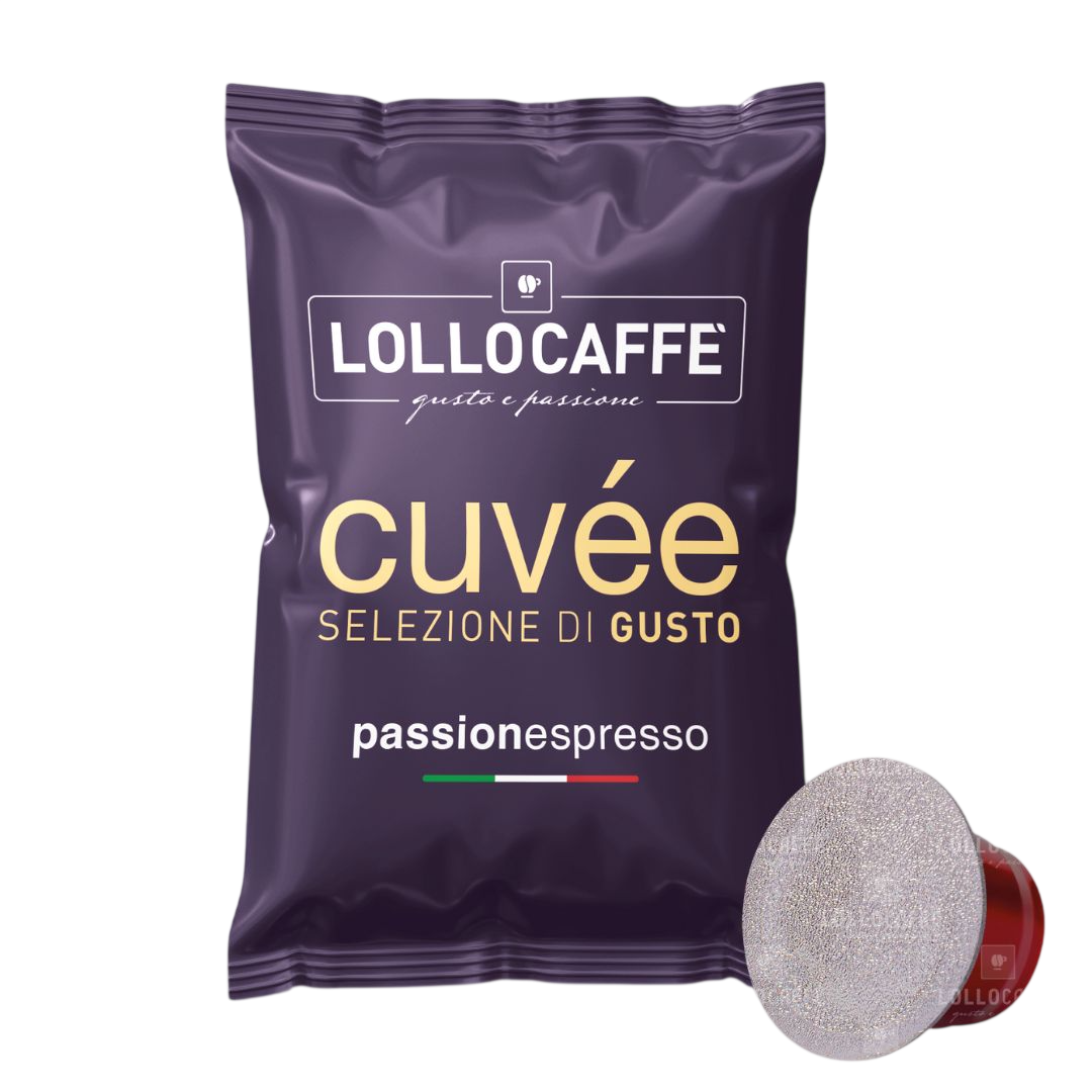 100 stuks Lollo Caffè Gran Cuvée – Nespresso® compatibele Koffiecapsules