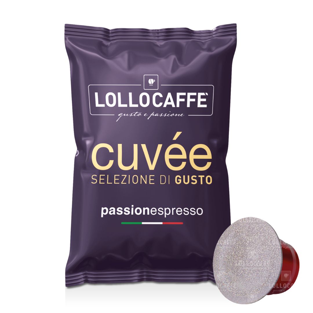 100 pcs Lollo Caffè Gran Cuvée – Capsules compatibles Nespresso ®