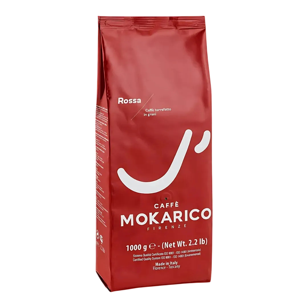 Premium Coffee Beans - Mokarico Rossa - Italian Espresso from Florence - 1kg