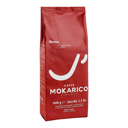 Premium Coffee Beans - Mokarico Rossa - Italian Espresso from Florence - 1kg