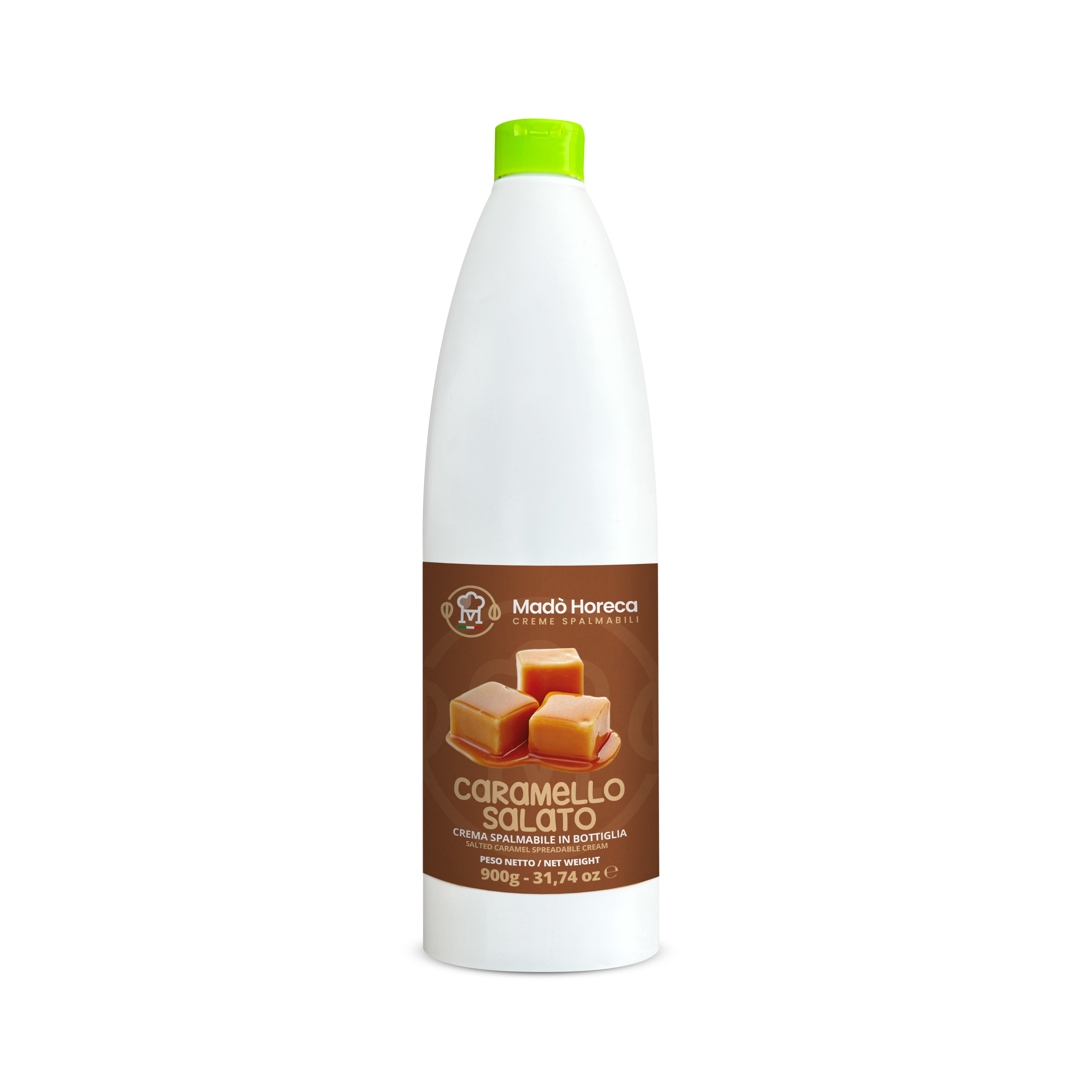 Crème met gezouten karamel - Mado' Italy - Fles van 900 g
