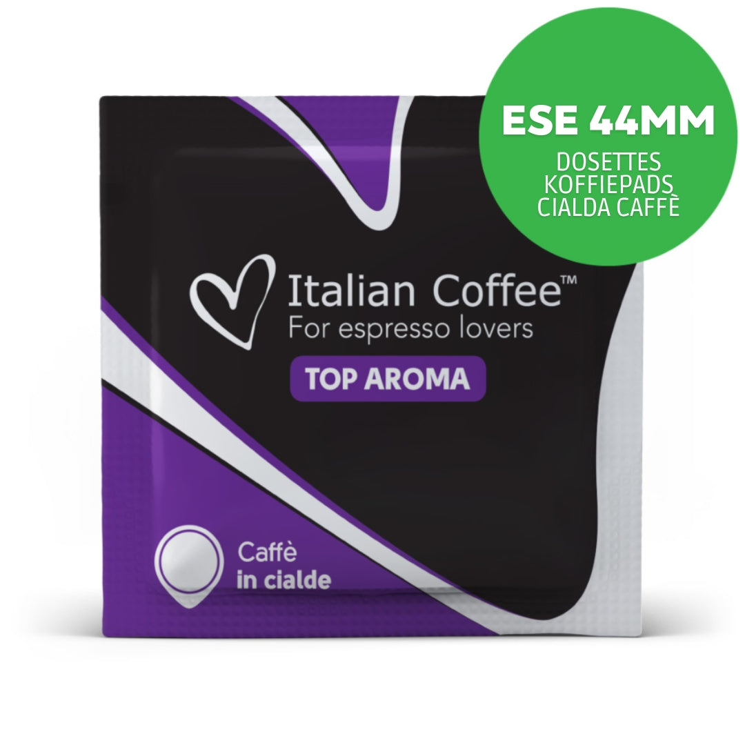 Italian Coffee - Top Aroma - ESE 44mm Koffiepads - Intensiteit 8/10