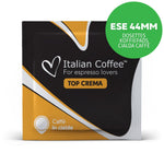Italian Coffee - Top Crema espresso - 100 Dosettes ESE