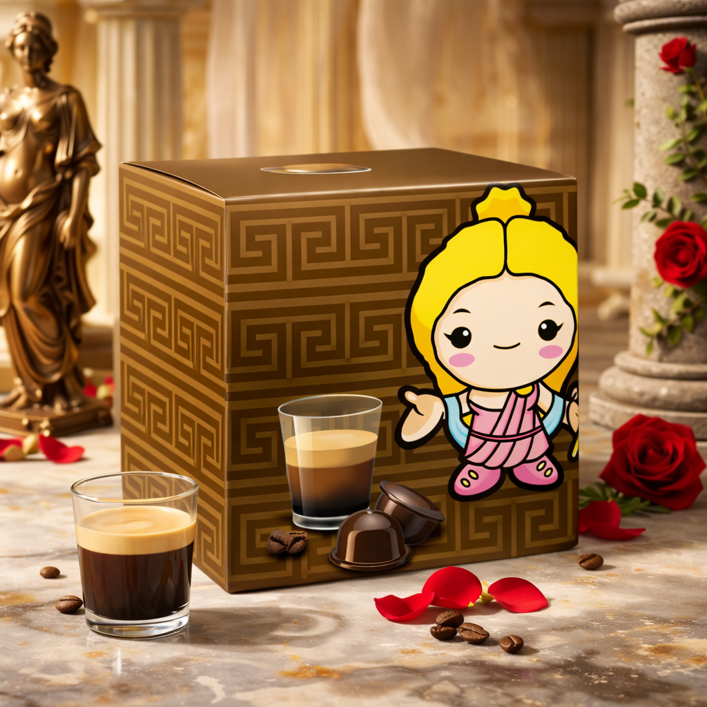 MAXI PACK - Capsules Espresso Afrodite 100 % Arabica compatibles Dolce Gusto – Italian Coffee – 30 capsules