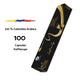 100 Capsules Café 100% Arabica de Colombie - Italian Coffee Capsules compatibles pour Nespresso ®