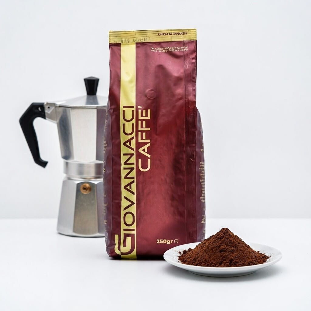 Caffè Giovannacci - Bordeaux Bar - Gemalen koffie