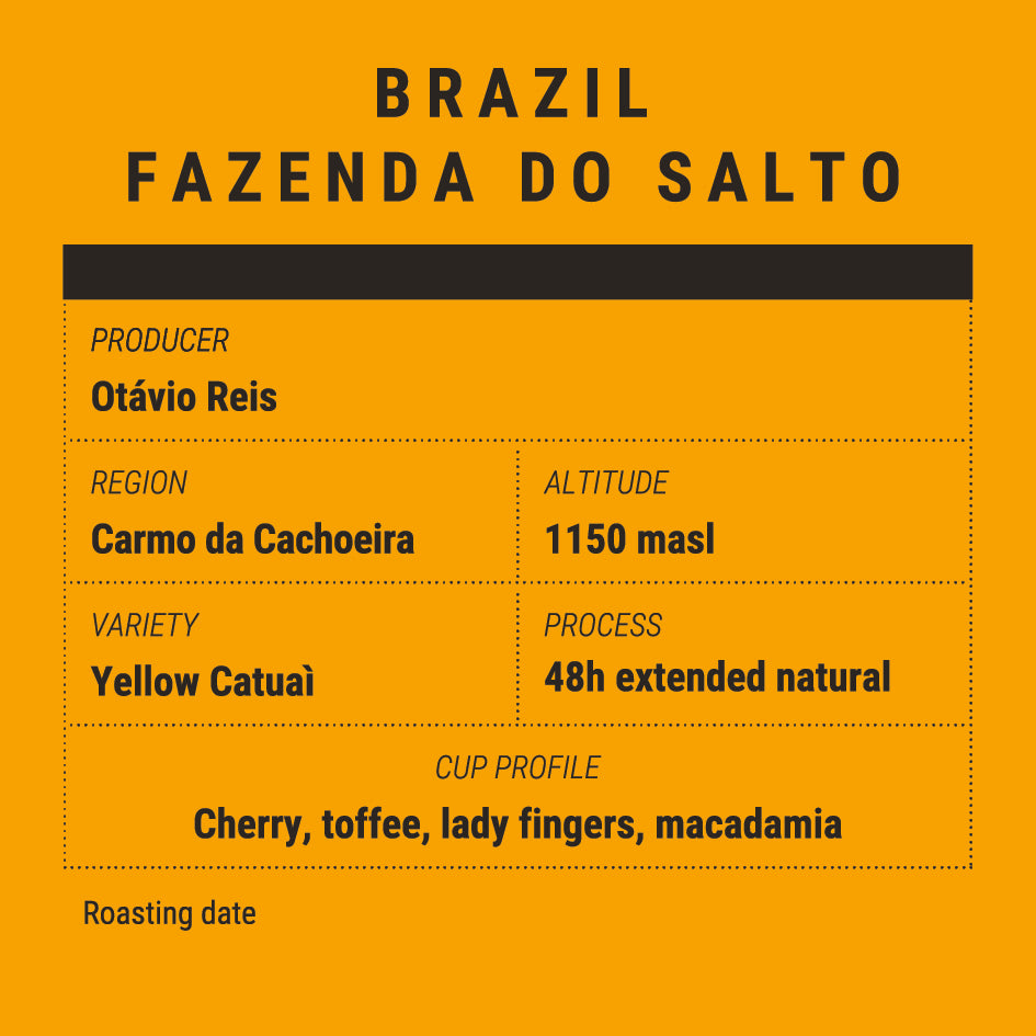 Specialty koffiebonen - Brazilië Fazenda do Salto – Omniroast – Gearbox Coffee Roasters