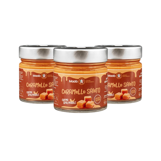 Triple Pack - Gezouten karamelcrème - Mado' Italy