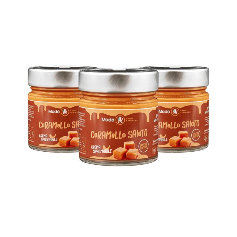 Triple Pack - Crème Caramel Beurre Salé - Mado' Italy