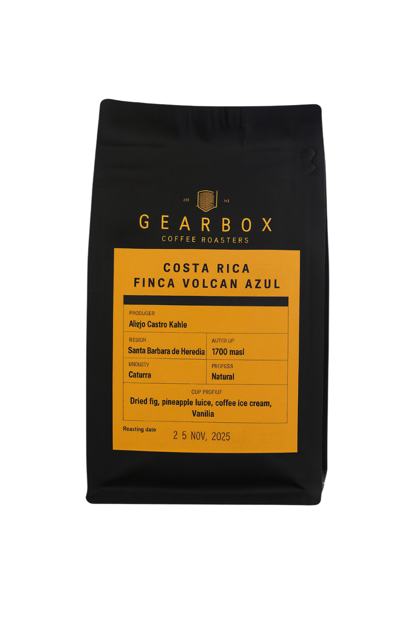 Costa Rica – Finca Volcán Azul (Caturra, Natural) – Omniroast – Gearbox Coffee Roasters