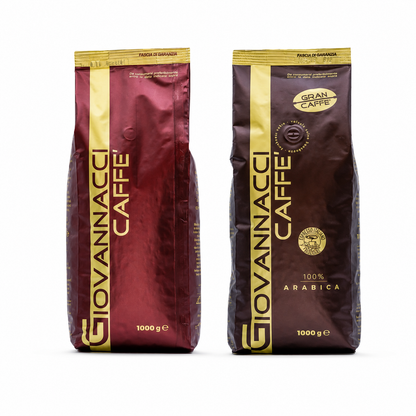 Discovery Pack: Giovannacci Espresso Duo – Bordeaux Bar & Gran Caffè, 2 kg
