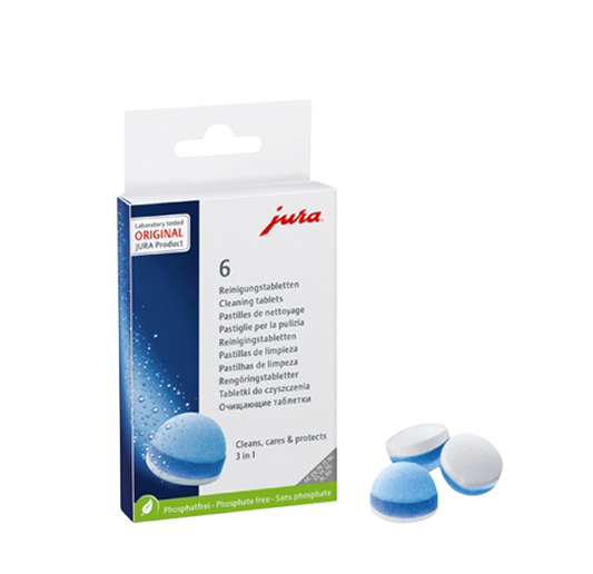 Jura 3-in-1 reinigingstabletten, set van 6