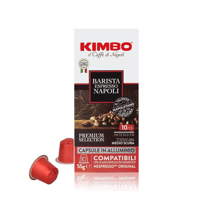 Kimbo Barista Espresso Napoli Capsules Aluminium – Compatible Nespresso® Original
