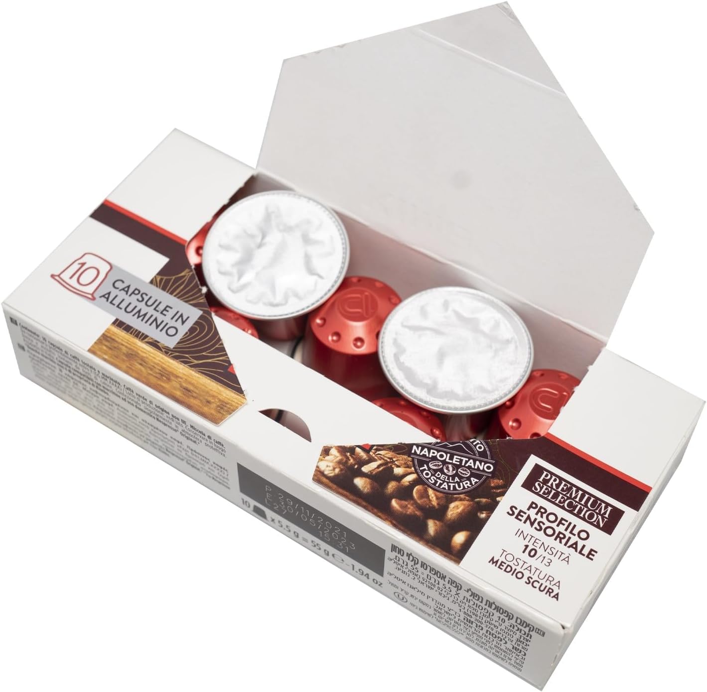 Kimbo Barista Espresso Napoli Capsules Aluminium – Compatible Nespresso® Original