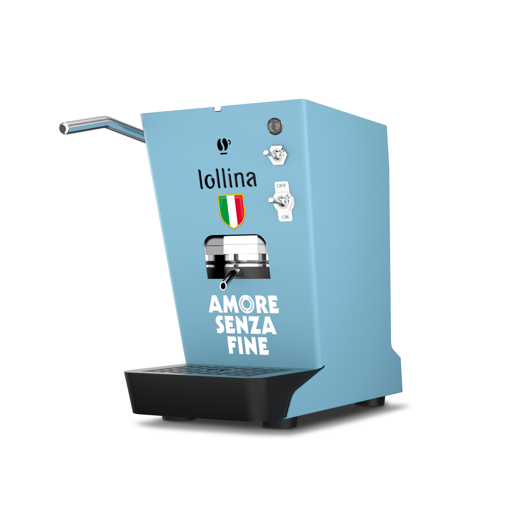 Koffiezetapparaat ESE pads 44 mm Lollina Napoli Editie