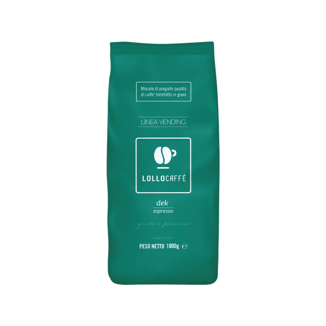 Cafeïnevrije koffiebonen - Lollo Caffè - 1kg - Koffiebrander uit Napels