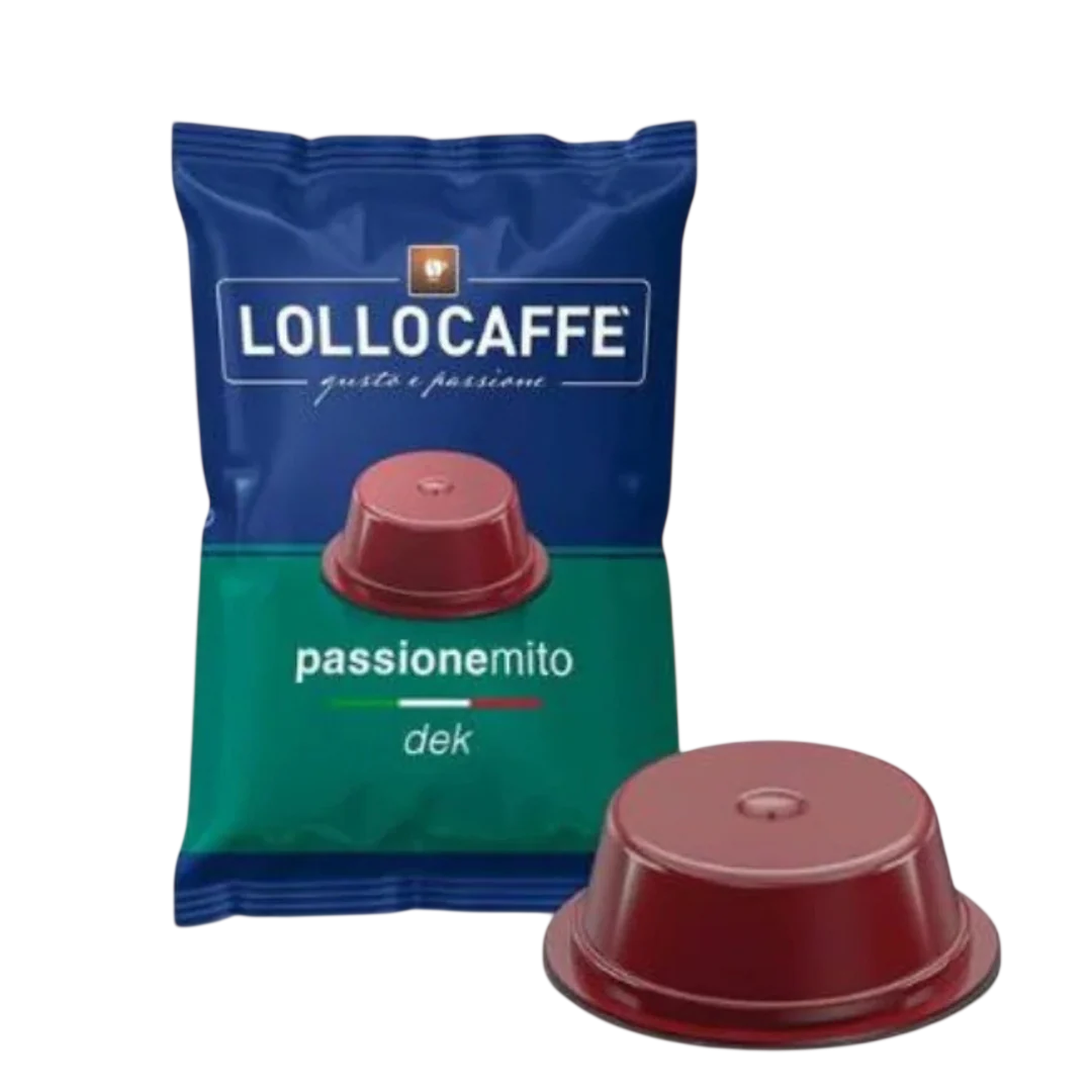 Capsules décaféinées compatibles Lavazza A Modo Mio – Lollo Caffè – 100 capsules