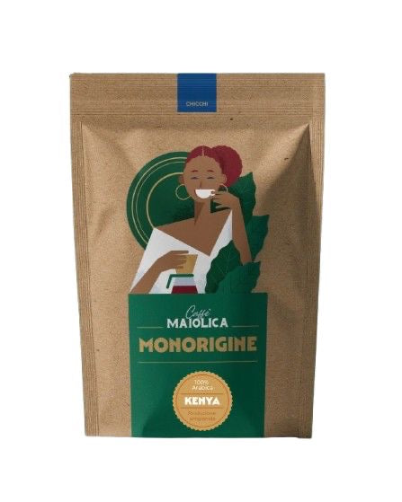 Caffè Maiolica Kenya AA – Café moulu - Mono Origine du Kenya