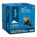 Italian Coffee Napoli Ristretto – Capsules compatibles Lavazza A Modo Mio – 16 pcs