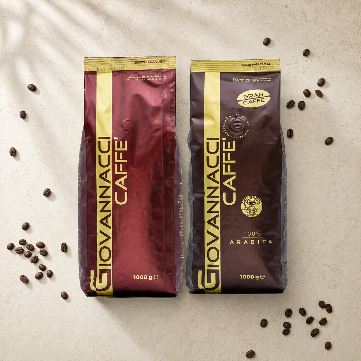 Discovery Pack: Giovannacci Espresso Duo – Bordeaux Bar & Gran Caffè, 2 kg