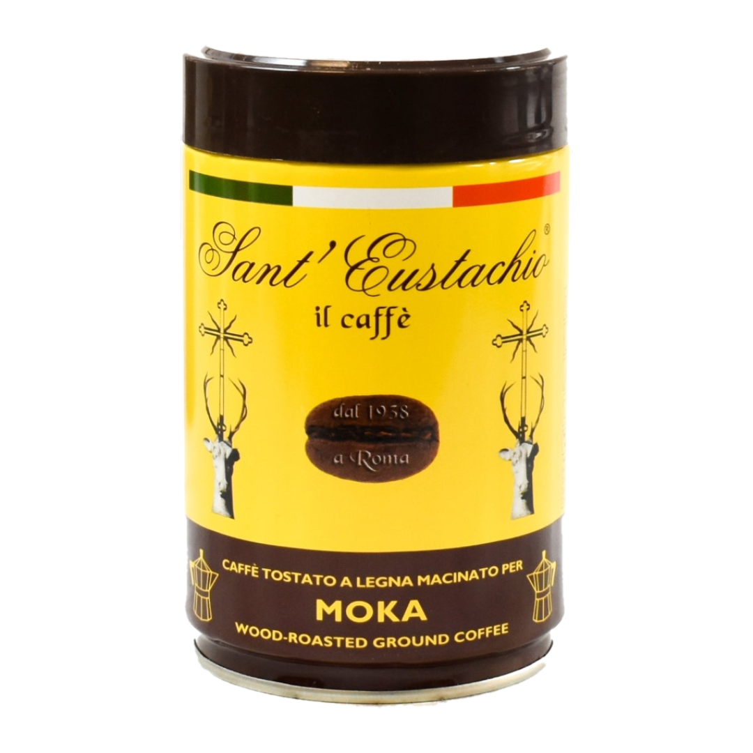 Café moulu pour moka Sant'Eustachio il Caffè 100% Arabica - boîte 250gr