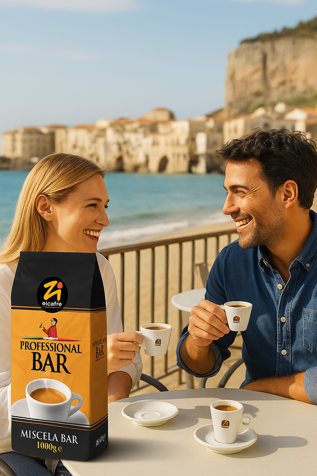 Zicaffè Professional Bar – Café en Grains Italien 1 kg – Espresso Intense & Crémeux